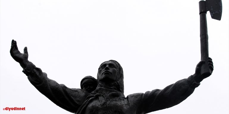 Bebeğini beşikte bırakıp cepheye koşan Türk kadınının kahramanlık simgesi: Nene Hatun