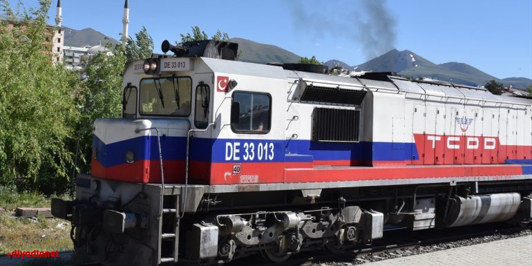 Çin'e gidecek ihracat treni Erzurum'a ulaştı