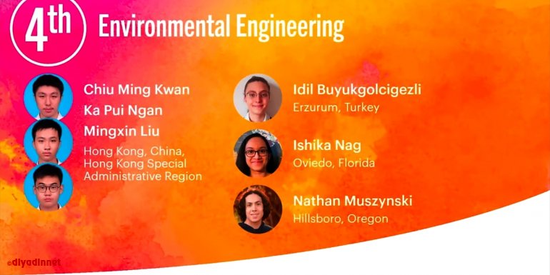 Erzurumlu öğrenci ABD'de düzenlenen Uluslararası Bilim ve Mühendislik Yarışması'nda ödül aldı