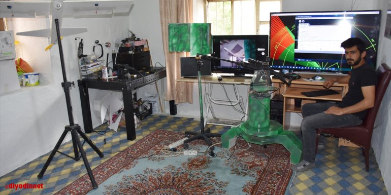 Hakkarili genç "radar ve silah entegrasyonu sistemi" tasarladı