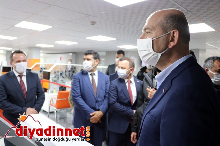 İçişleri Bakanı Süleyman Soylu Ağrı da bazı kurumları ziyaret etti6