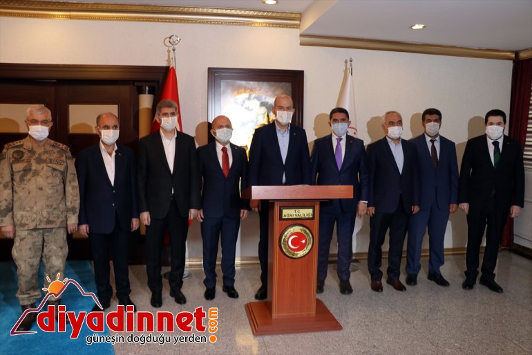 İçişleri Bakanı Süleyman Soylu, Ağrı