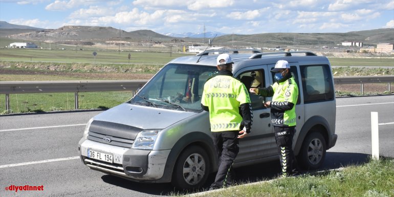 Kars'ta 400 kişilik ekip bayram ziyaretlerini engellemek için sıkı denetim yapacak