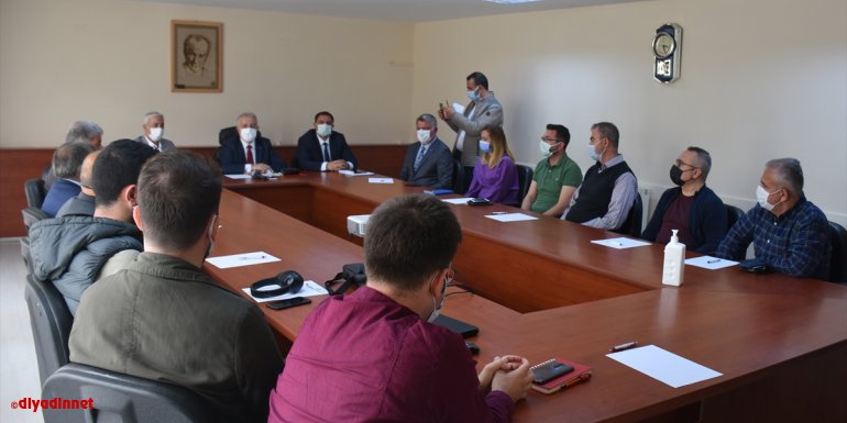 Kağızman'daki doğal gaz çalışmaları değerlendirildi