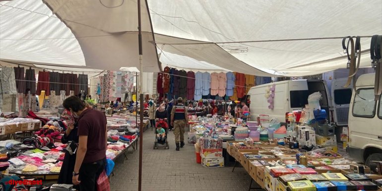 Malatya'da jandarma ekipleri Kovid-19 tedbirlerini denetledi