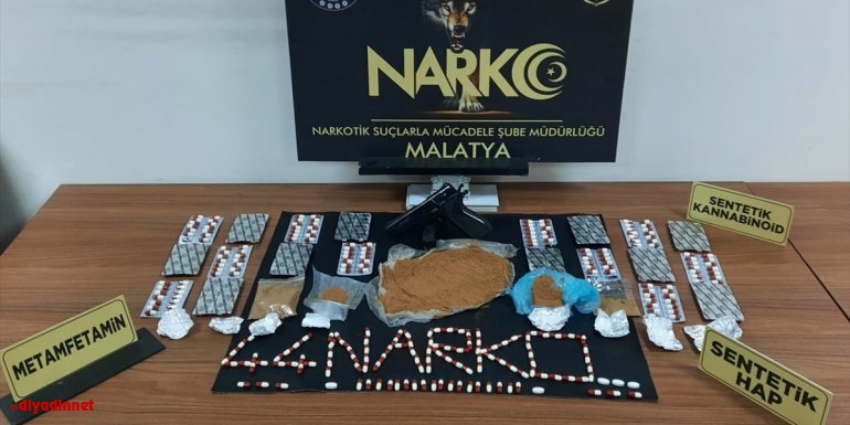 Malatya'da uyuşturucu operasyonlarında 3 zanlı tutuklandı