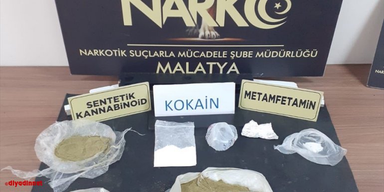 Malatya'da uyuşturucu operasyonlarında yakalanan 9 zanlı tutuklandı