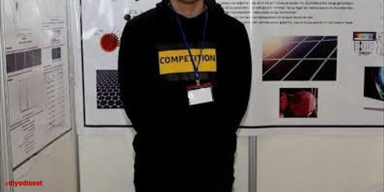 Malatyalı lise öğrencisi ABD'deki bilim ve mühendislik yarışmasında birinci oldu