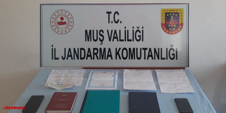 Muş'ta tefecilik operasyonunda 1 şüpheli tutuklandı