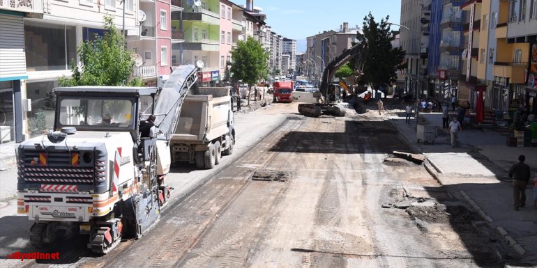Muş'ta üst yapı çalışmaları devam ediyor