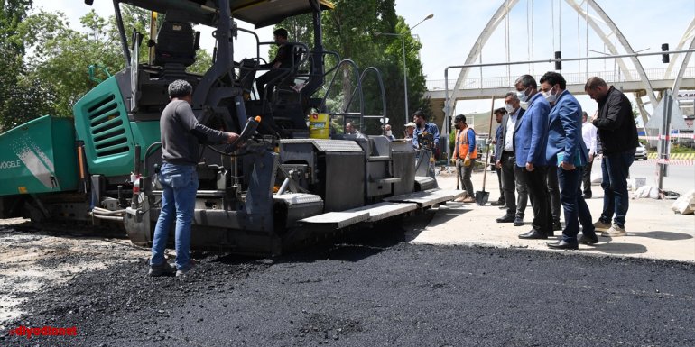 Muş'ta üst yapı çalışmaları