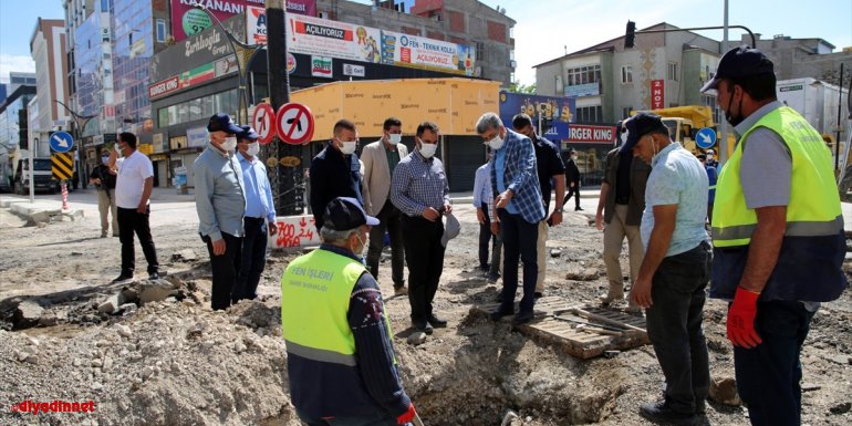 Vali Mehmet Emin Bilmez, Büyükşehir Belediyesinin çalışmalarını inceledi1