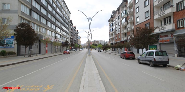 Van, Hakkari, Bitlis ve Muş'ta tam kapanmayla sessizlik hakim oldu