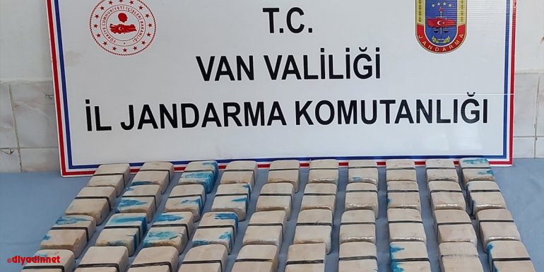 Van'da 21 kilogram eroin ele geçirildi