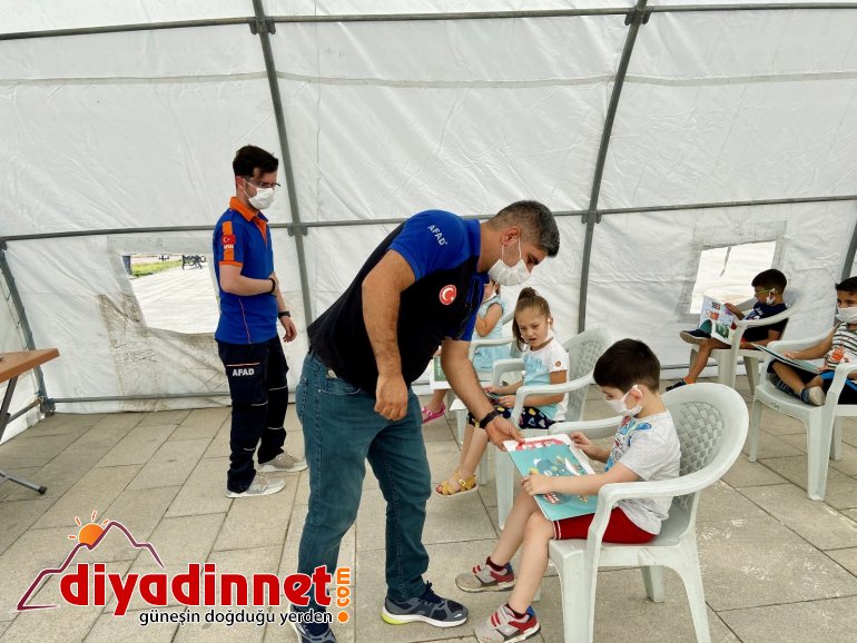 Afet Eğitim Yılı kapsamında çocuklar bilgilendirildi4