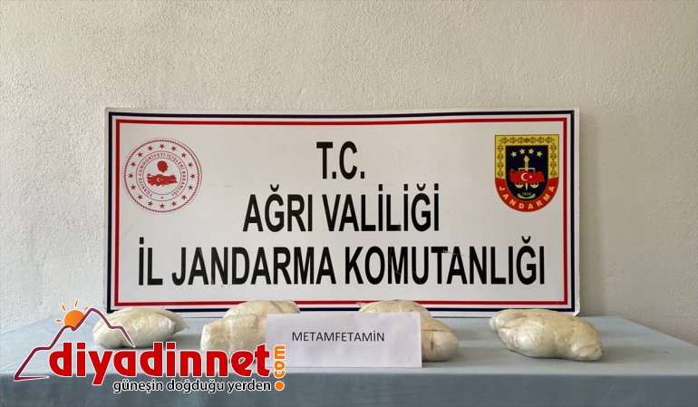 Ağrı da dere yatağında kilo gram metamfetamin ele geçirildi3
