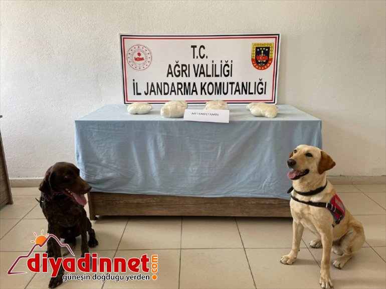 Ağrı da dere yatağında kilo gram metamfetamin ele geçirildi4