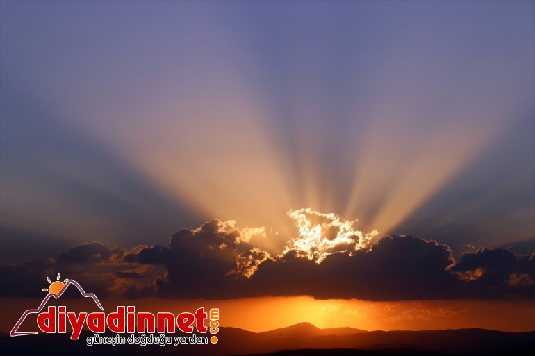 Ağrı da gün batımı2