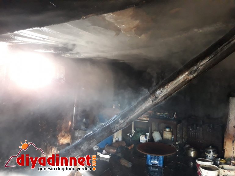 Ağrı da korkutan yangın3