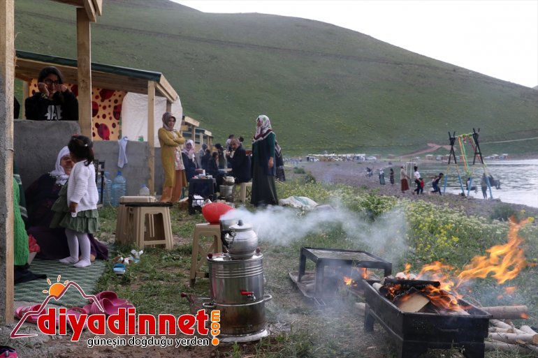 Ağrı daki Balık Gölü kısıtlamalardan bunalanların uğrak yeri oldu11