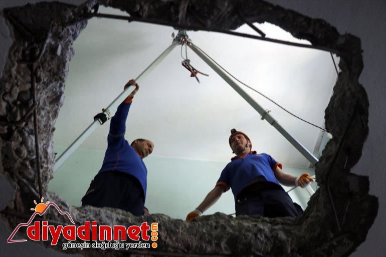 AĞRI yaptı arama ve kurtarma - tatbikatı Gönüllü öğretmenler 13