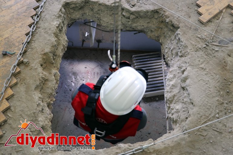 öğretmenler yaptı Gönüllü kurtarma AĞRI tatbikatı arama ve - 10