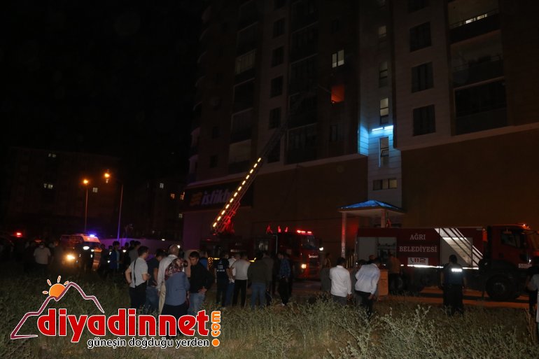 çıkan kişi etkilendi dumandan 4 Ağrı