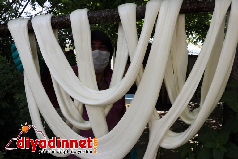 Ağrılı kadınlar kış kahvaltılarının vazgeçilmezi çeçil peynirinin üretimi için zorlu mesaide4