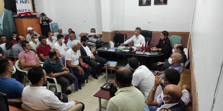 AK Parti Keban İlçe Başkanı Turgay Toprak görevine başladı1