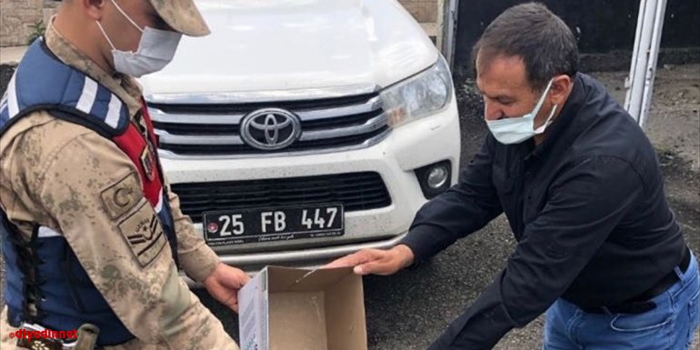 Ardahan'da sosyal medyadan yavru angut kuşlarını satmaya çalışan şüpheliye ceza