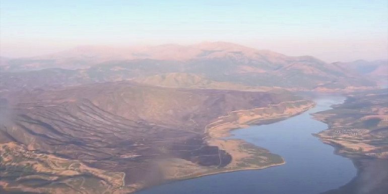 Bingöl'de ormanlık alanda çıkan yangın söndürüldü