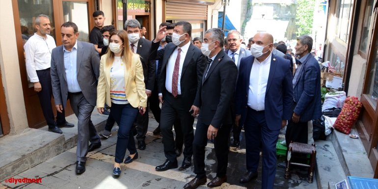 CHP Ekonomi ve Esnaf masaları üyeleri, Bitlis'te ziyaretlerde bulundu