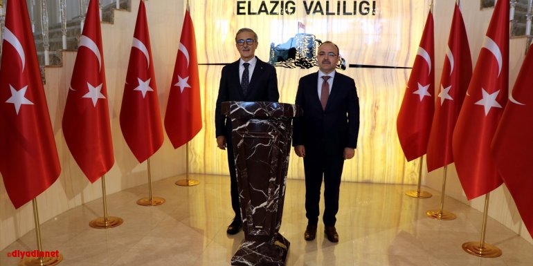 Cumhurbaşkanlığı Savunma Sanayii Başkanı Prof. Dr. Demir Elazığ Valiliğini ziyaret etti: