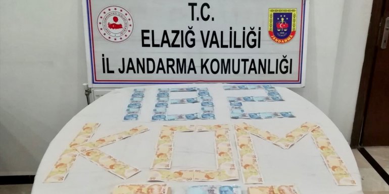 Elazığ'da sahte para operasyonunda bir şüpheli yakalandı
