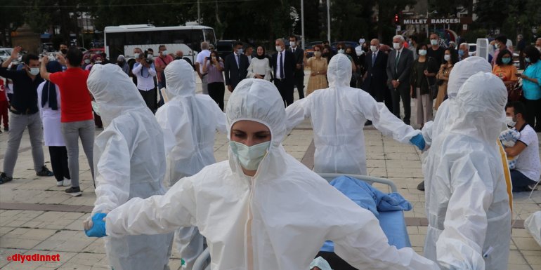 ERZİNCAN - Geleceğin hemşireleri Kovid-19