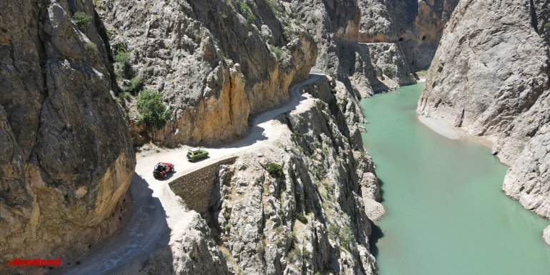 Yürekleri ağza getiren "Taş Yolu" adrenalin tutkunlarını ağırlıyor