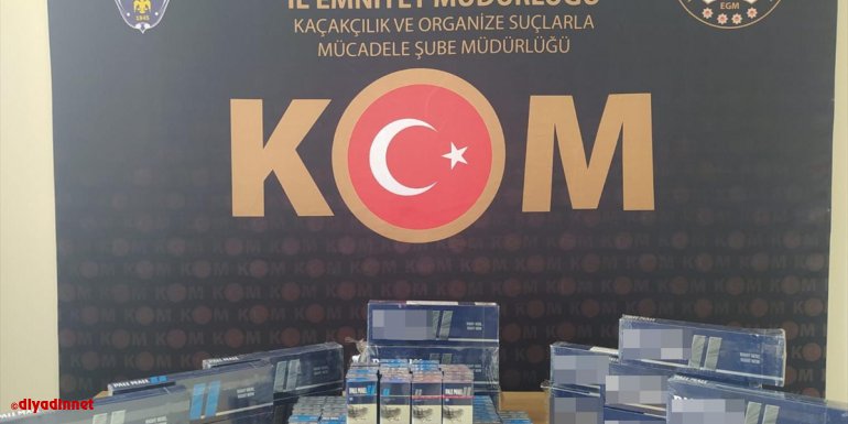 Erzurum'da sigara kaçakçılarına yönelik operasyonda 4 kişi tutuklandı