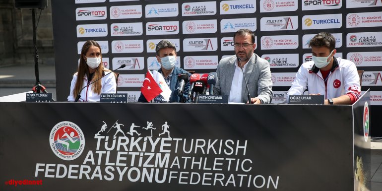 ERZURUM - TAF Başkanı Fatih Çintimar: Bugün yine Türkiye rekorları çıkacak1
