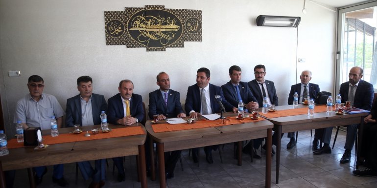 TDP Genel Başkan Yardımcısı Gökçe, Erzurum'da partililerle bir araya geldi:
