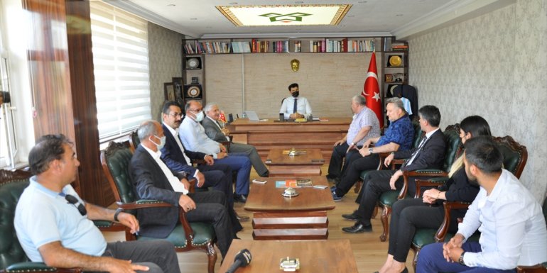 HAKKARİ - GAP Gazeteciler Birliği heyeti Çukurca