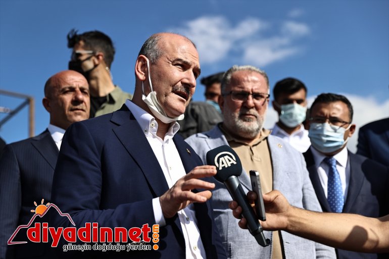 yapılan inceledi: duvarı güvenlik Soylu, hattında İçişleri çalışmalarını Bakanı sınır 2