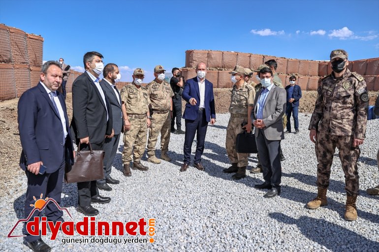 duvarı Bakanı güvenlik hattında Soylu, sınır yapılan çalışmalarını İçişleri inceledi: 13