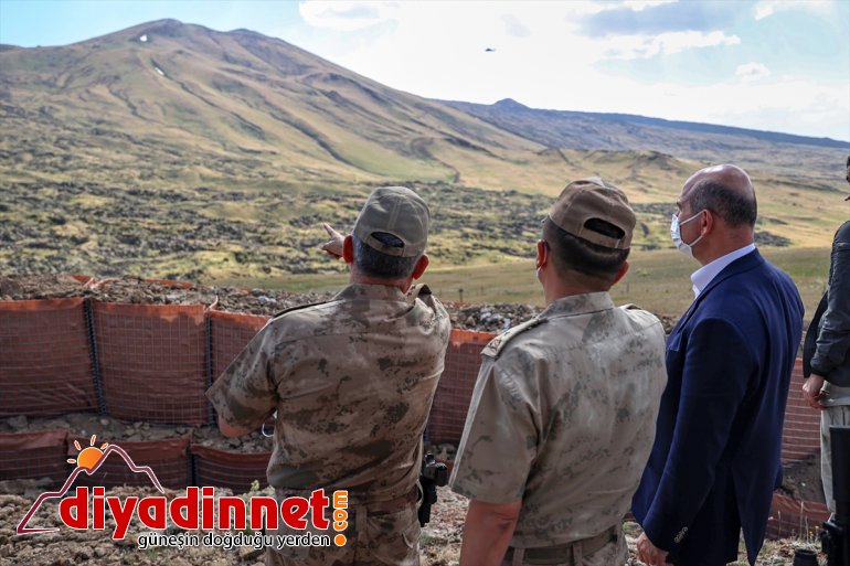 duvarı İçişleri çalışmalarını Bakanı Soylu, güvenlik sınır hattında inceledi: yapılan 15