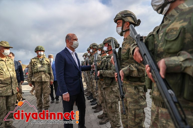inceledi: yapılan sınır hattında Soylu, Bakanı duvarı İçişleri güvenlik çalışmalarını 21