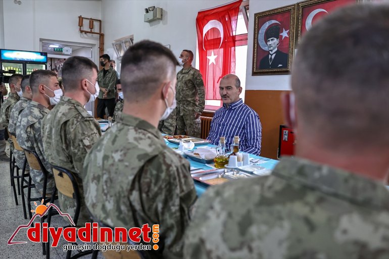 Bakanı hattında yapılan İçişleri duvarı sınır güvenlik çalışmalarını inceledi: Soylu, 26