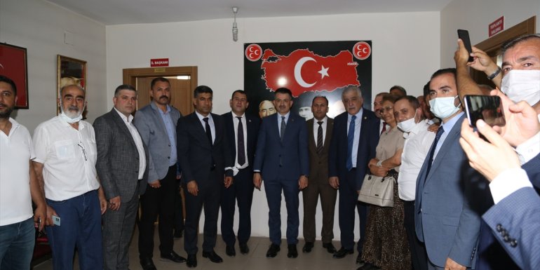 Tarım ve Orman Bakanı Pakdemirli, MHP Iğdır İl Başkanlığını ziyaretinde konuştu: