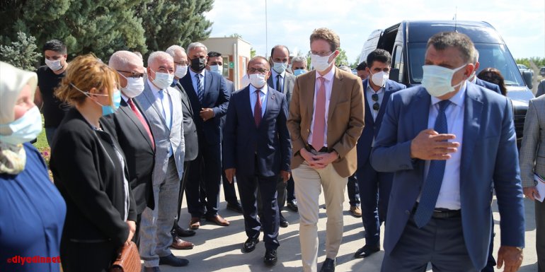AB Büyükelçisi Nikolaus Meyer-Landrut, Malatya'da atık su arıtma tesisini ziyaret etti:
