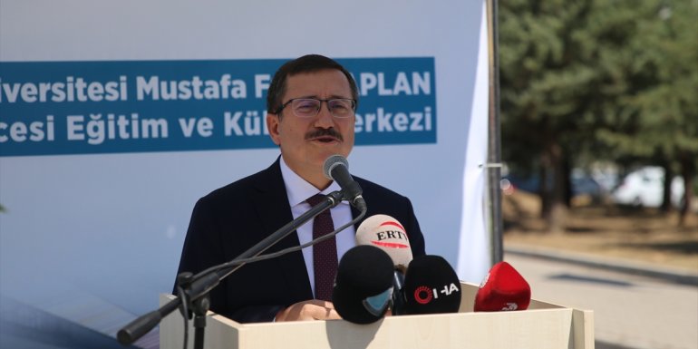 Malatya'da hayırsever desteğiyle yaptırılacak eğitim tesisinin temeli atıldı