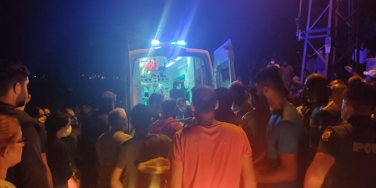 Tunceli'de uçuruma düşen kişi AFAD ve itfaiye ekiplerince kurtarıldı