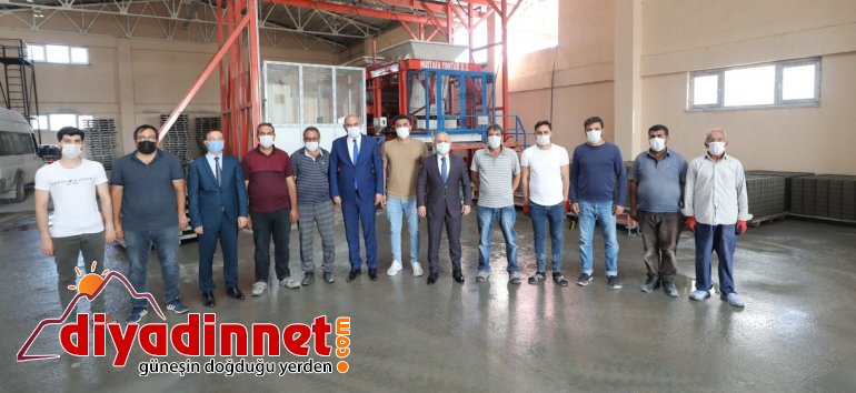 Vali Varol, Parke Üretim Tesisini ziyaret etti1